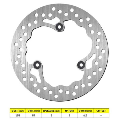 DISCO FRENO SBS 5007