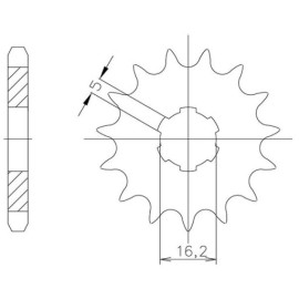 PIGNONE P520 - Z10 (DIS.94305)