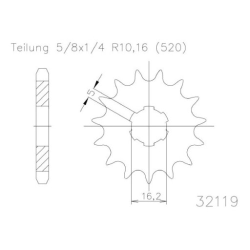 PIGNONE P520 - Z11 (DIS.94305)