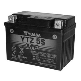 BATTERIA YUASA YTZ5S 12V-3.5AH (SIGILLATA CON ACIDO A CORREDO)
