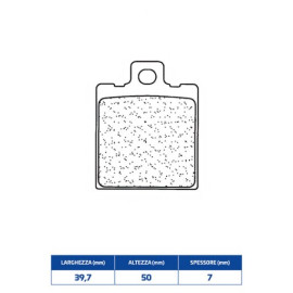 SET PASTIGLIE FRENO CL BRAKES 3001SC