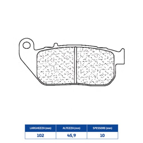 CL Brakes PASTIGLIA FRENO ANTERIORE