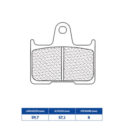 SET PASTIGLIE FRENO CL BRAKES 2813RX3