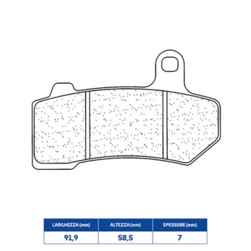 CL Brakes COPPIA PASTIGLIE FRENO ANTERIORE
