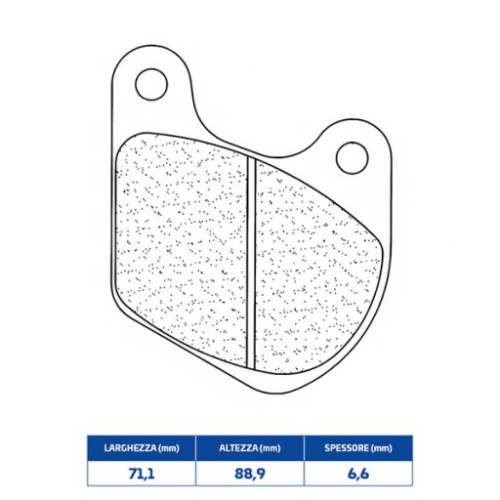 SET PASTIGLIE FRENO CL BRAKES 2718RX3
