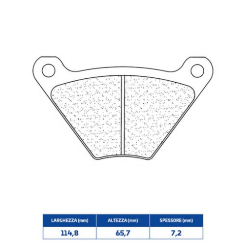 SET PASTIGLIE FRENO CL BRAKES 2599RX3