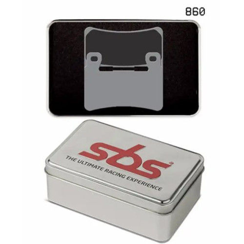 SET PASTIGLIE FRENO SBS 860DS-2