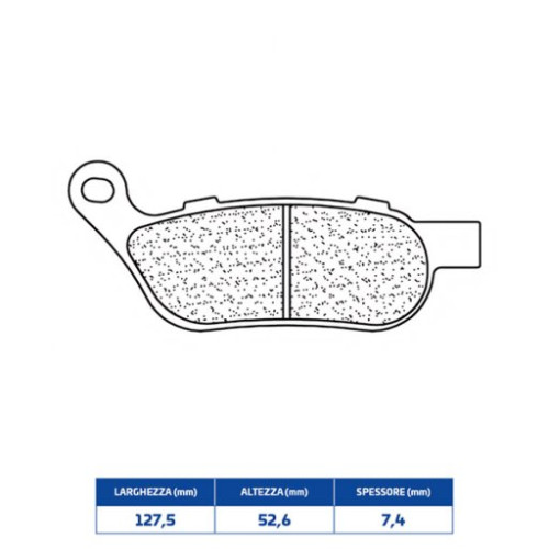 SET PASTIGLIE FRENO CL BRAKES 1213RX3