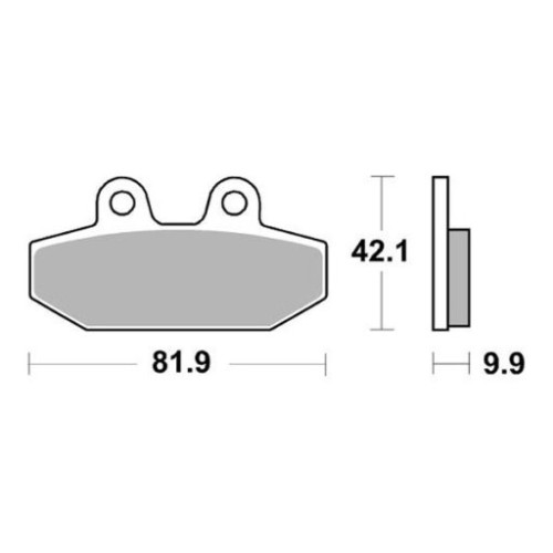 SET PASTIGLIE FRENO SBS 949H.LS