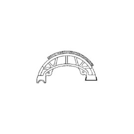 COPPIA CEPPI FRENO MOZZO PIAGGIO Ø 110 x 25mm