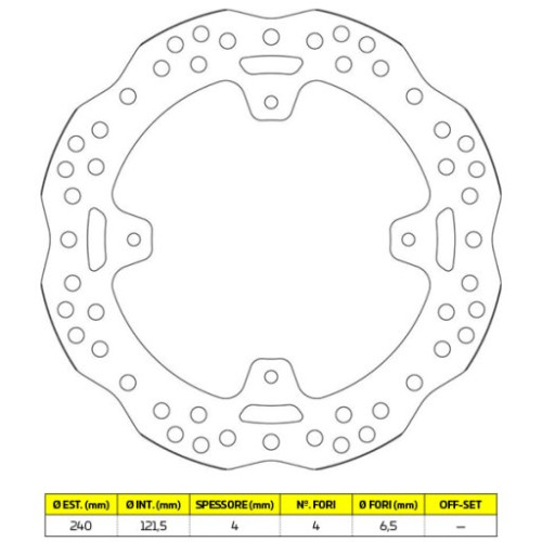 DISCO FRENO SBS 6098