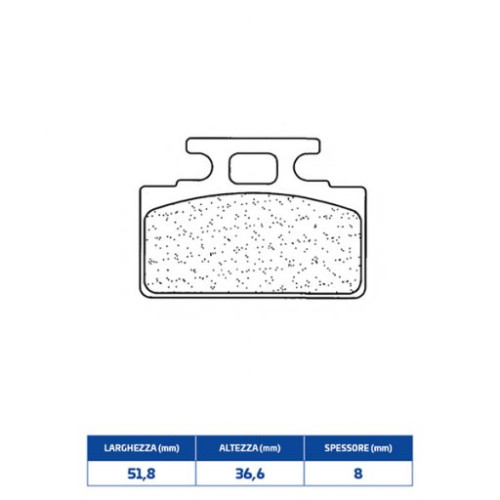 SET PASTIGLIE FRENO CL BRAKES 3009MSC