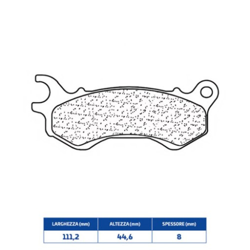 SET PASTIGLIE FRENO CL BRAKES 3102MSC