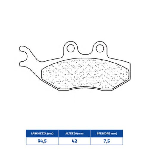 SET PASTIGLIE FRENO CL BRAKES 3031SC