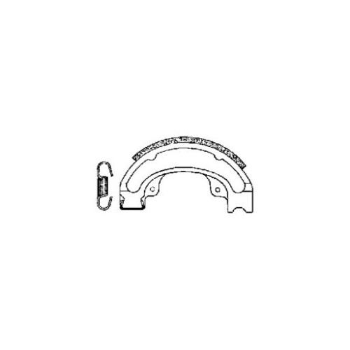 COPPIA CEPPI FRENO MOZZO HONDA Ø 110 x 25mm