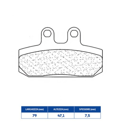 SET PASTIGLIE FRENO CL BRAKES 3020MSC