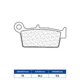 SET PASTIGLIE FRENO CL BRAKES 3014MSC