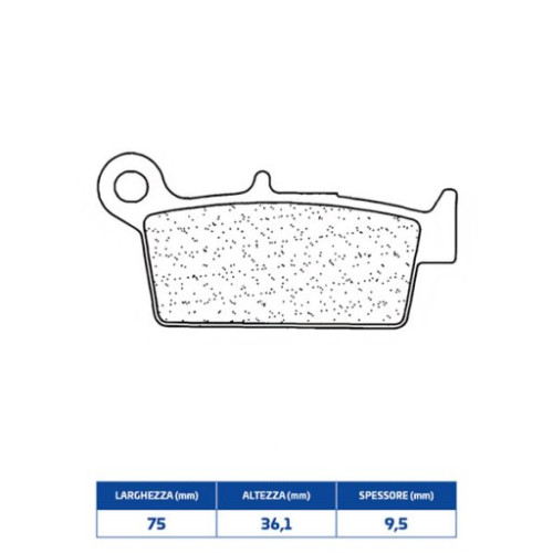 SET PASTIGLIE FRENO CL BRAKES 3014MSC