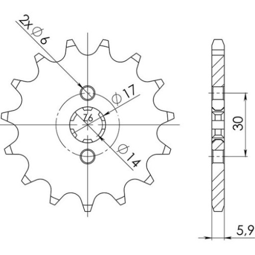 PIGNONE P420 - Z14 (DIS.24101)
