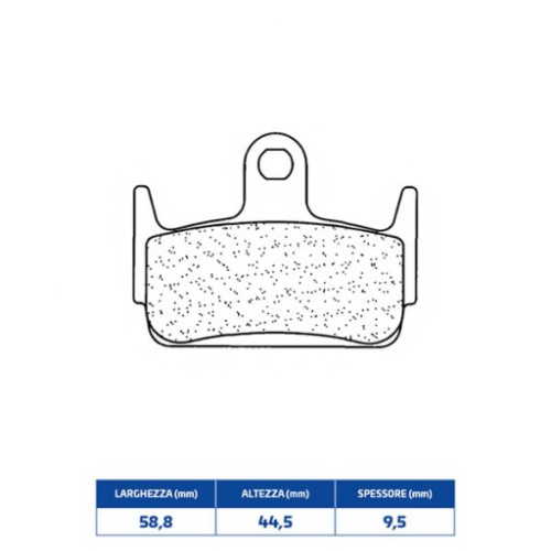 SET PASTIGLIE FRENO CL BRAKES 3041MSC