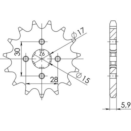 PIGNONE P420 - Z15 (DIS.20101)