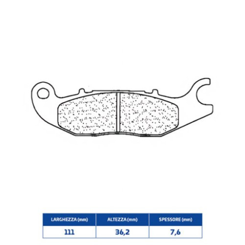 SET PASTIGLIE FRENO CL BRAKES 1148XBK5