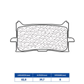 SET PASTIGLIE FRENO CL BRAKES 3116MSC