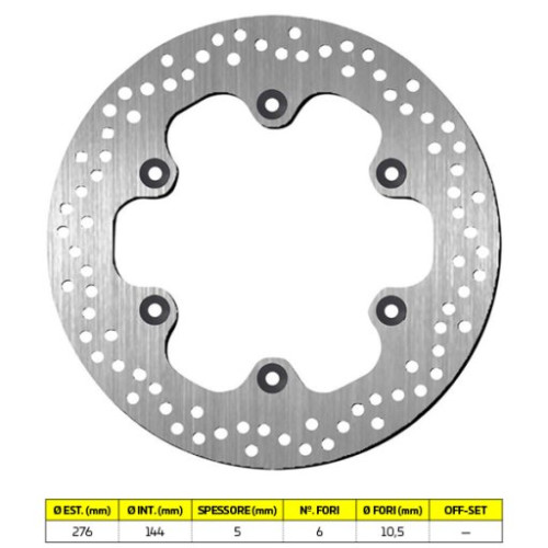 DISCO FRENO SBS 5080