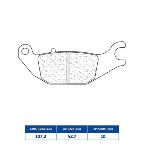 SET PASTIGLIE FRENO CL BRAKES 1067S4