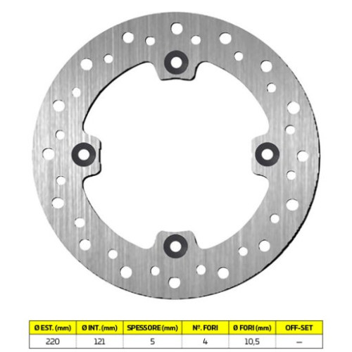 DISCO FRENO SBS 5001