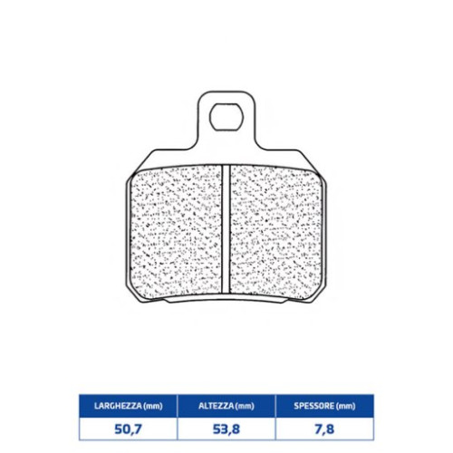 SET PASTIGLIE FRENO CL BRAKES 2827XBK5