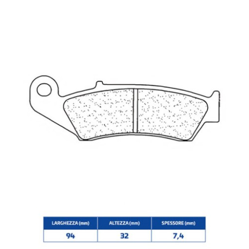 SET PASTIGLIE FRENO CL BRAKES 2302MX10