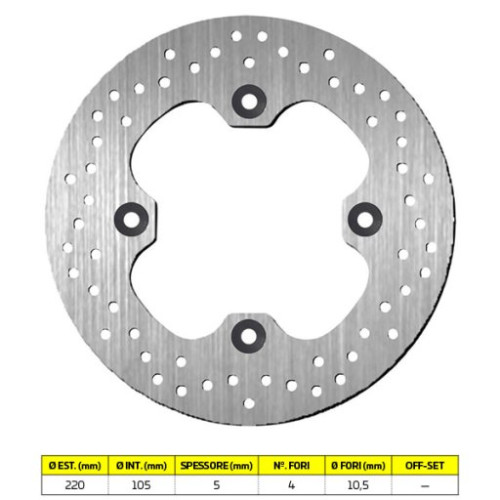 DISCO FRENO SBS 5005