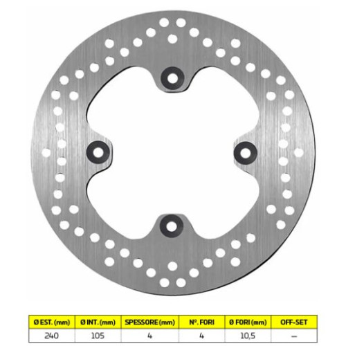 DISCO FRENO SBS 5167