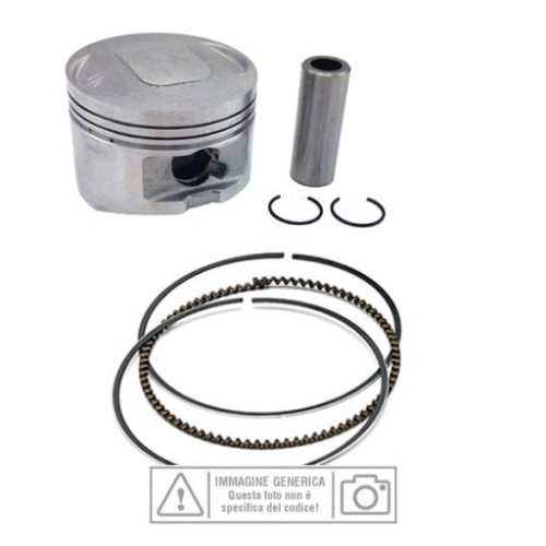 PISTONE Ø 52,4 HONDA SH 125 - DYLAN - @NES - PANTHEON - PS - SWING PISTONE ring RIK