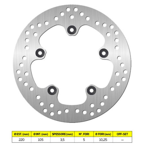 DISCO FRENO SBS 5459