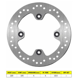 DISCO FRENO SBS 5092
