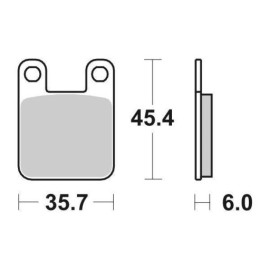 SET PASTIGLIE FRENO SBS 559HF
