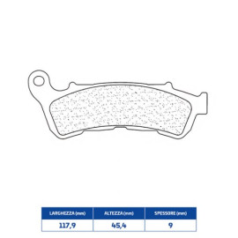 SET PASTIGLIE FRENO CL BRAKES 3082MSC