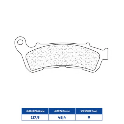 SET PASTIGLIE FRENO CL BRAKES 3082MSC