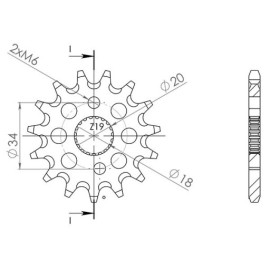 PIGNONE P420 - Z15 (DIS.00511)