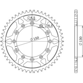 CORONA IN ACCIAIO P520 - Z47 (DIS.10304)