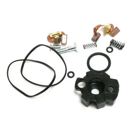 SPAZZOLE SET 4 PZ. C/PORTASPAZZOLE HONDA-YAMAHA (SM-18)
