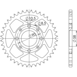 CORONA IN ACCIAIO P520 - Z33 (DIS.10214)