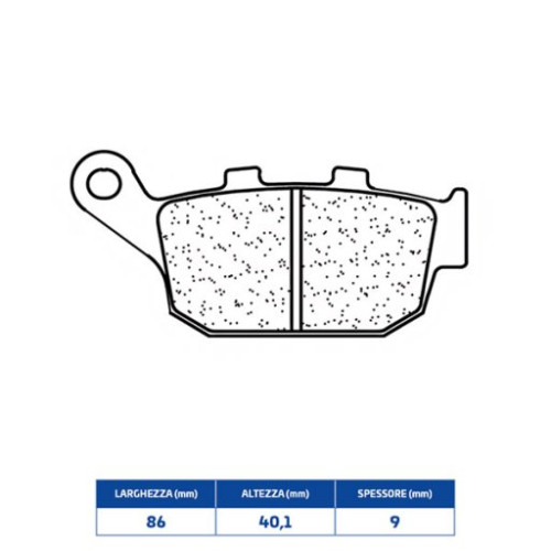 SET PASTIGLIE FRENO CL BRAKES 1250RX3