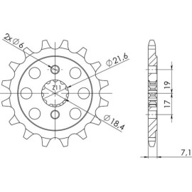 PIGNONE P520 - Z14 (DIS.20320)