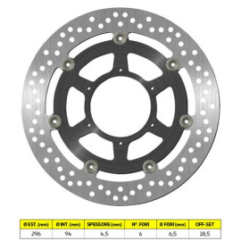 DISCO FRENO SBS 5281A
