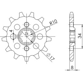 PIGNONE P520 - Z14 (DIS.20306)