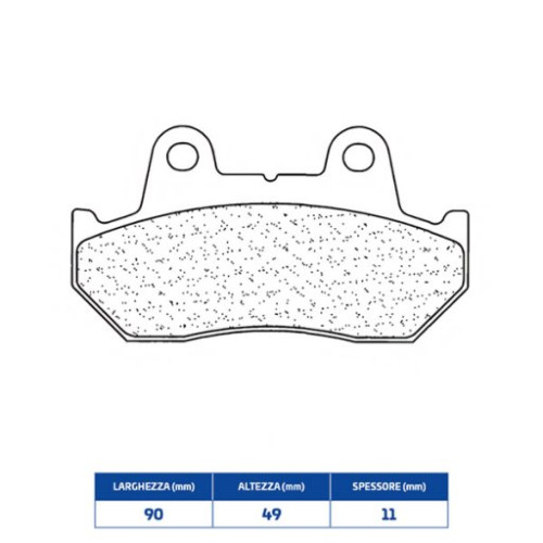 SET PASTIGLIE FRENO CL BRAKES 3011MSC