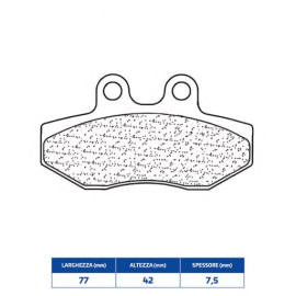 SET PASTIGLIE FRENO CL BRAKES 3069MSC